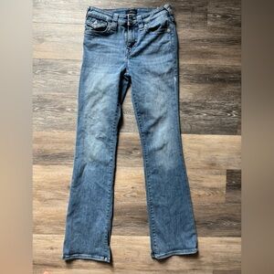 True Religion BECCA Mid Rise Bootcut Jeans